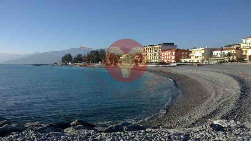 La spiaggia di Bordighera